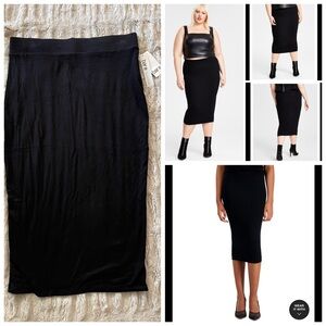 Bar Ill Women's Pull-On Jersey Midi Skirt.